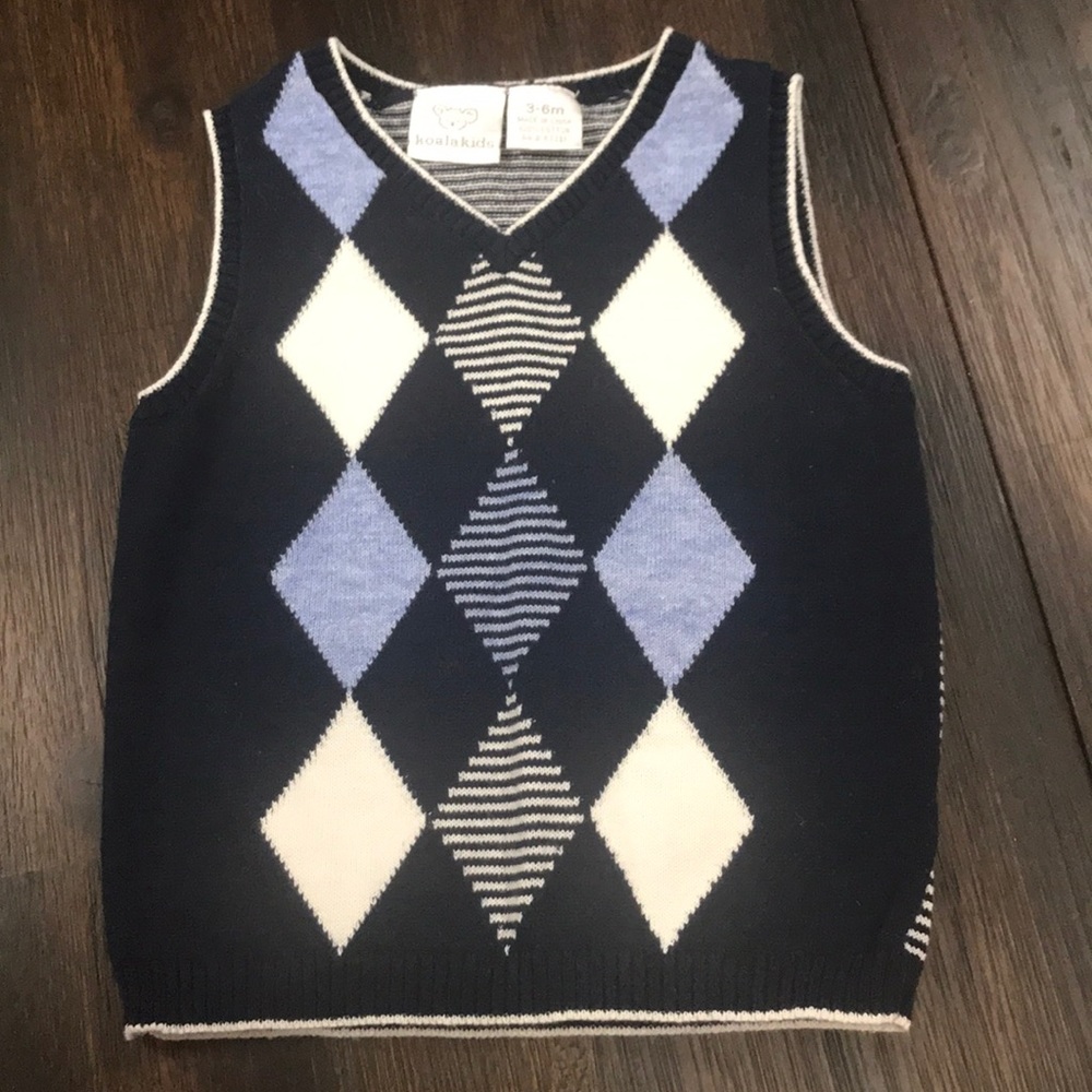 Sleeveless V-neck Sweater Vest